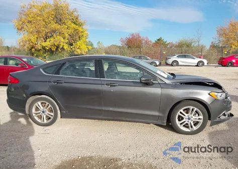 2018 Ford Fusion Se z USA, uszkodzony, nr VIN 3FA6P0HDXJR213235